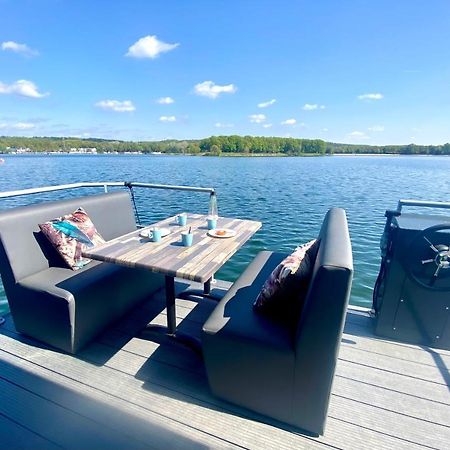 Houseboat Met Dakterras Mookerplas Middelaar Εξωτερικό φωτογραφία