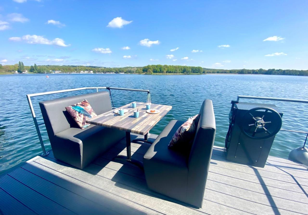 Houseboat Met Dakterras Mookerplas Middelaar Εξωτερικό φωτογραφία
