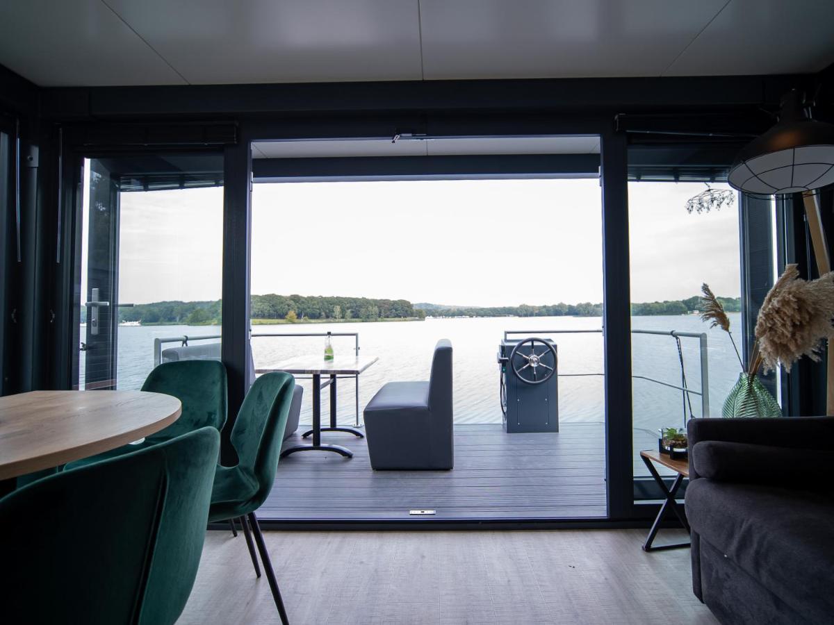 Houseboat Met Dakterras Mookerplas Middelaar Εξωτερικό φωτογραφία