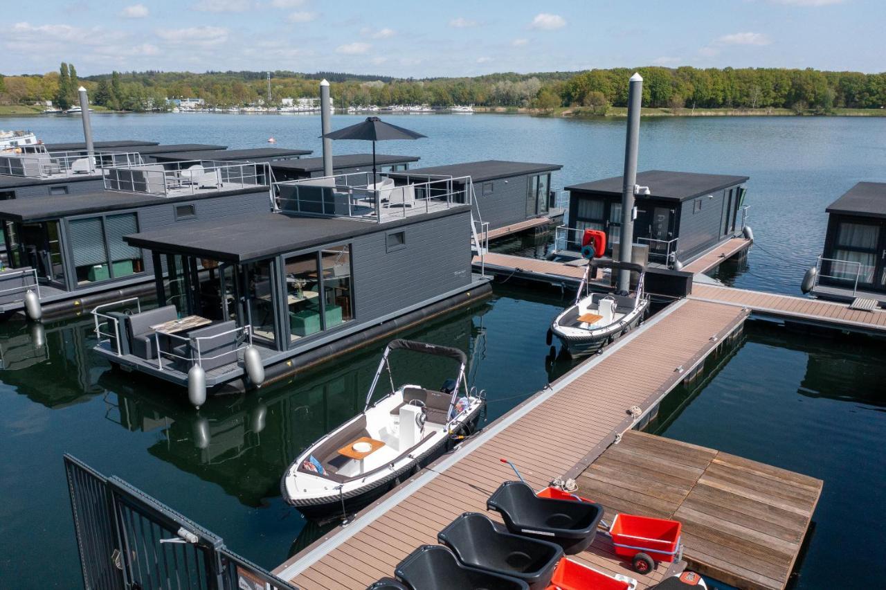 Houseboat Met Dakterras Mookerplas Middelaar Εξωτερικό φωτογραφία