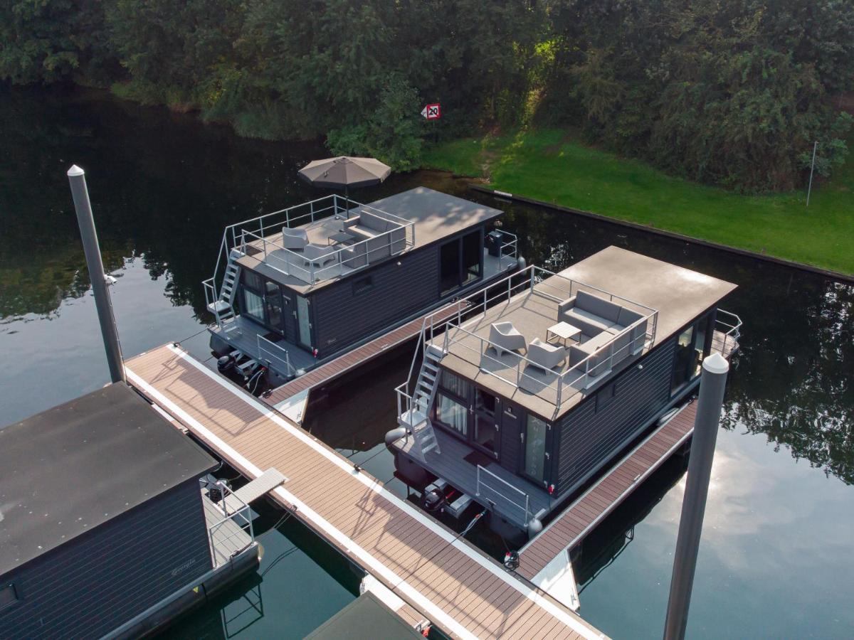 Houseboat Met Dakterras Mookerplas Middelaar Εξωτερικό φωτογραφία