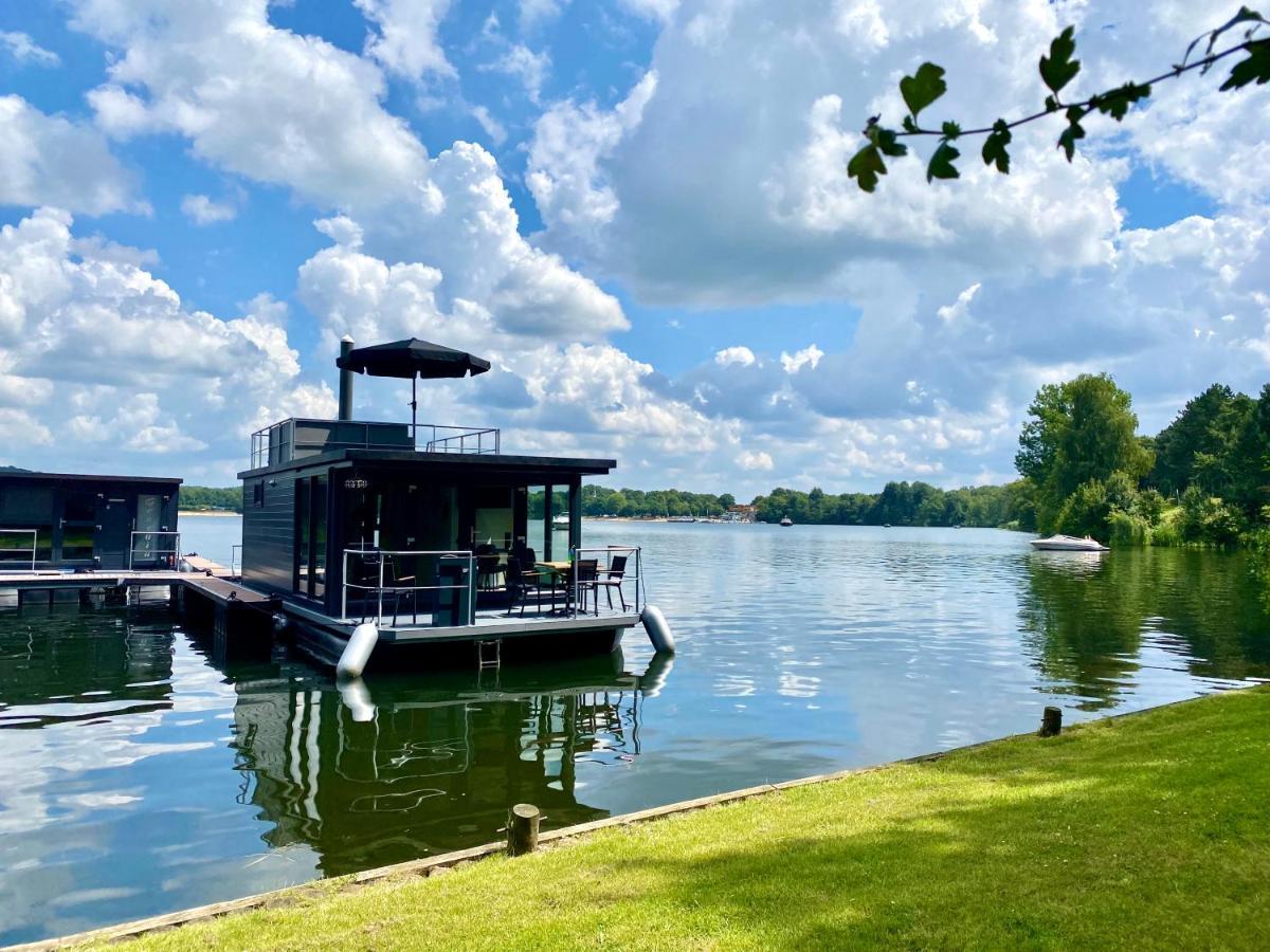 Houseboat Met Dakterras Mookerplas Middelaar Εξωτερικό φωτογραφία